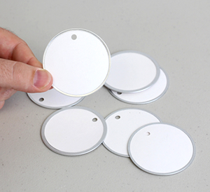 Metal Rim Tags